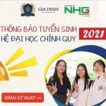 Trường Đại học Gia Định thông báo tuyển sinh đại học hệ chính quy năm 2021